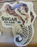 SUGAR ISLAND RUM CO. SIGN