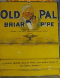 OLD PAL BRIAR PIPE ADVERTISING STAND