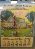 STANDARD LUMBER COMPANY CALENDAR