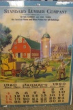 STANDARD LUMBER COMPANY CALENDAR