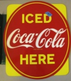 COCA COLA ADVERTISING FLANGE SIGN