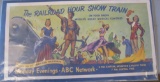 THE RAILROAD HOUR SHOW TRAIN POSTER