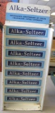 ALKA SELTZER DISPLAY RACK