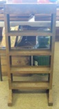 QUAKER STATE METAL DISPLAY RACK