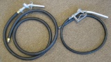 2 PUMP NOZZLES AND HOSES