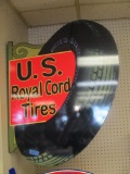 US TIRES FLANGE SIGN