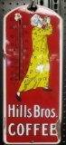 HILLS BROTHERS THERMOMETER CASING/SIGN