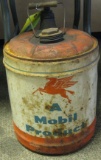 MOBIL 5 GALLON CAN