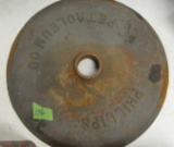 PHILLIPS CAST IRON SIGN BASE