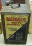 MERUSOL MINERAL OIL CAN