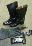 LOT OF MOTORCYCLE ATTIRE