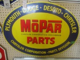 MOPAR ADVERTISING SIGN