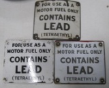 3 CONTAINS LEAD SIGNS