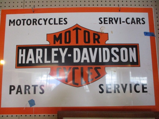 CAR PARTS, GAS AND OIL, ADVERTISING AUCTION
