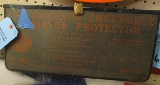 ERICKSON CHEVROLET DISPLAY SIGN