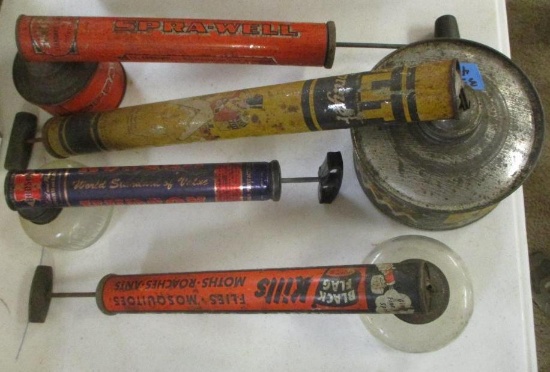 LOT OF 4 BUG SPRAYERS