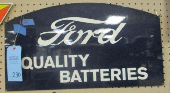 FORD BATTERY ADVERTISING SIGN