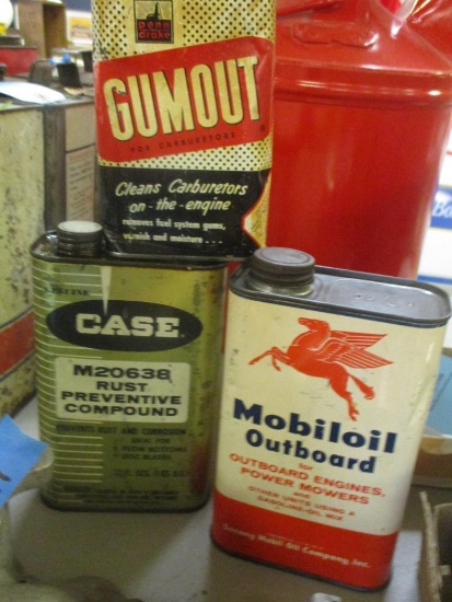 LOT OF 3 AUTOMOTIVE CANS