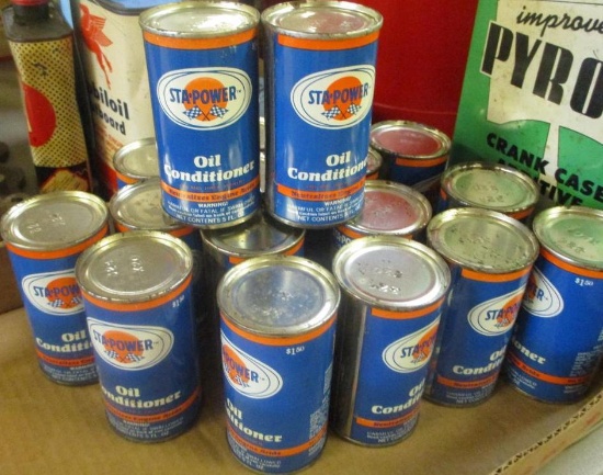 LOT OF 18 STA POWER CANS