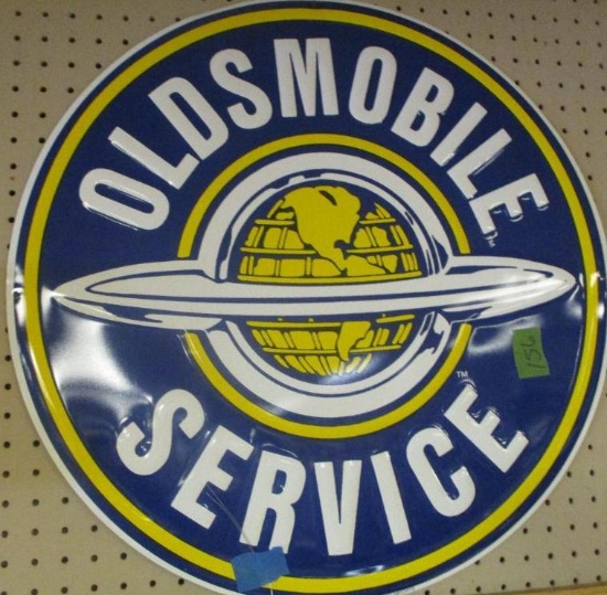 OLDSMOBILE SERVICE SIGN