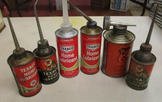 LOT OF 6 SMALL OILERS