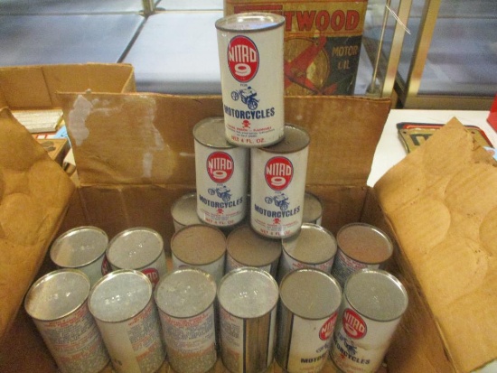 LOT OF 18 NITRO 9 CANS