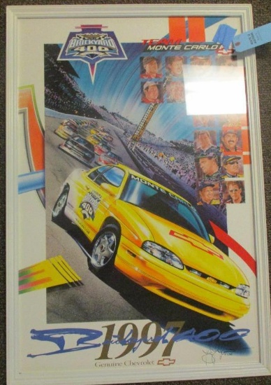 BRICKYARD MONTE CARLO TEAM POSTER