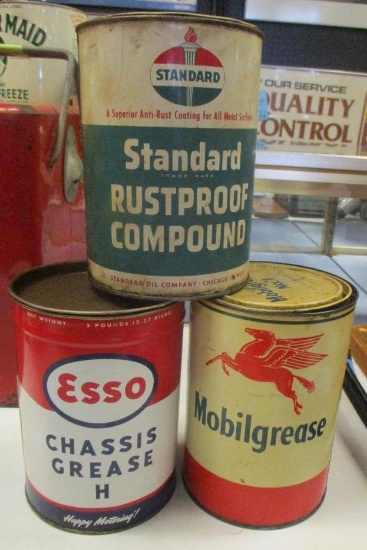 LOT OF 3 AUTOMOTIVE CANS