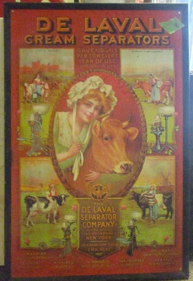 DE LAVAL ADVERTISING SIGN