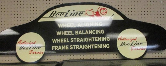 BEE LINE SERVICE ADVERTISING SIGN
