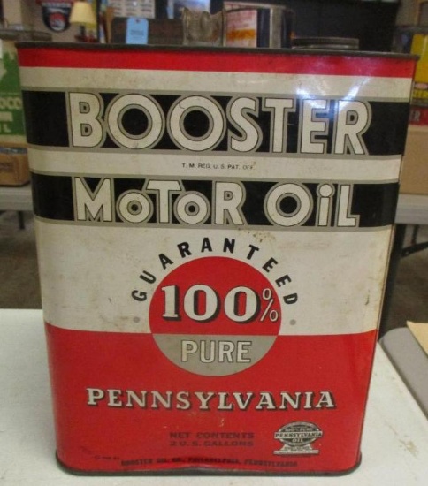 BOOSTER MOTOR OIL CAN