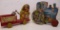 LOT OF 2 PULL TOYS