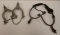 LOT OF 2 SETS OF SPURS