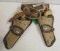 VINTAGE CHILDS HOLSTER AND CAP GUN SET