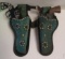 VINTAGE CHILDS HOLSTER AND CAP GUN SET