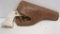 LEATHER HOLSTER WITH TOY GUN