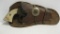 VINTAGE LEATHER TOY HOLSTER WITH GENE AUTRY CAP GUN