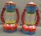 LOT OF 2 ROY ROGERS TOY LANTERNS