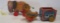 LOT OF 2 CHILDS PULL TOYS