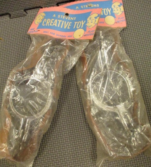 LOT OF 2 VINTAGE TOY SPURRS