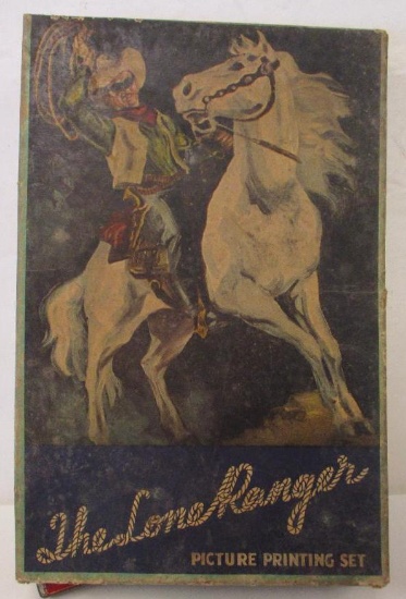 THE LONE RANGER PICTURE PRINTING SET