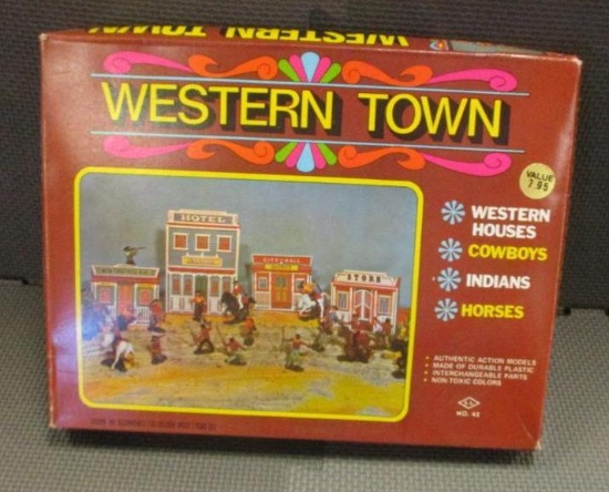 WESTERN TOWN SET