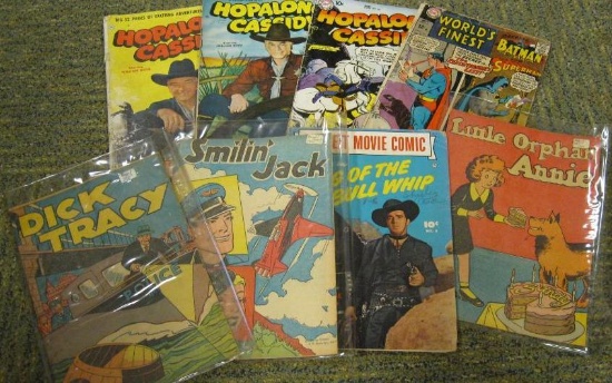 LOT OF 8 COMICS