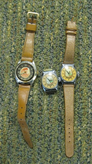 LOT OF 3 VINTAGE WATHCES