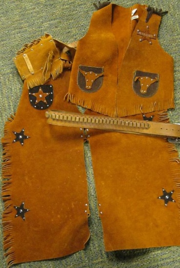CHILDS LEATHER OUTFIT