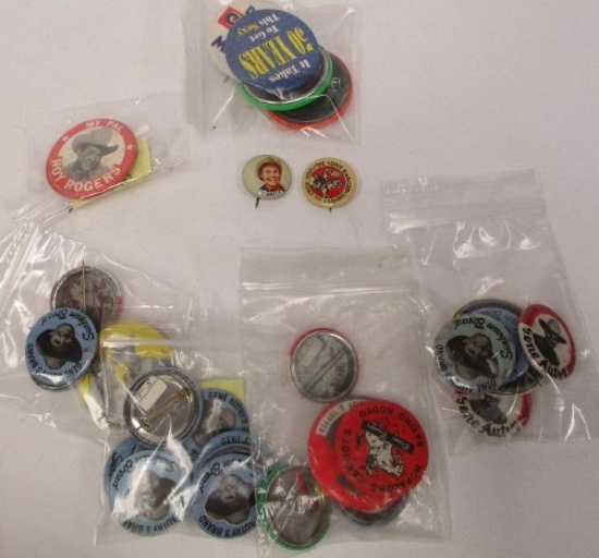 LOT OF MISC COWBOY BUTTONS