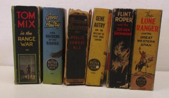LOT OF 6 BOOKS