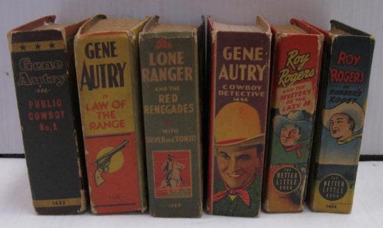 LOT OF 6 POCKET BOOKS