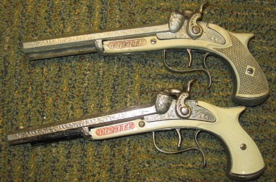 LOT OF 2 PIRATE PLAY GUNS