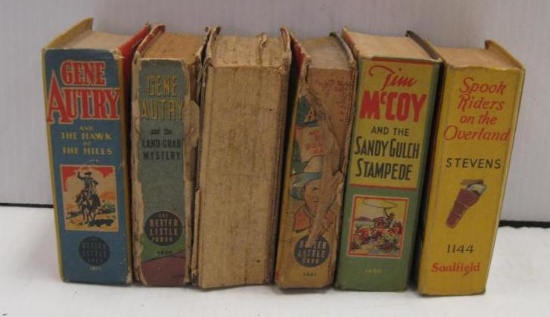 LOT OF 6 POCKET BOOKS